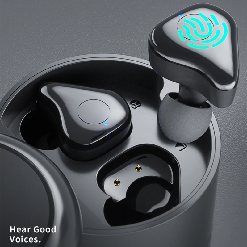 B20 2 in 1 Wireless Blutooth Earphone Speaker Touch Headphone Mini Portable Outdoor Audio And Large Volume Headset Stereo Sound_voghion.com