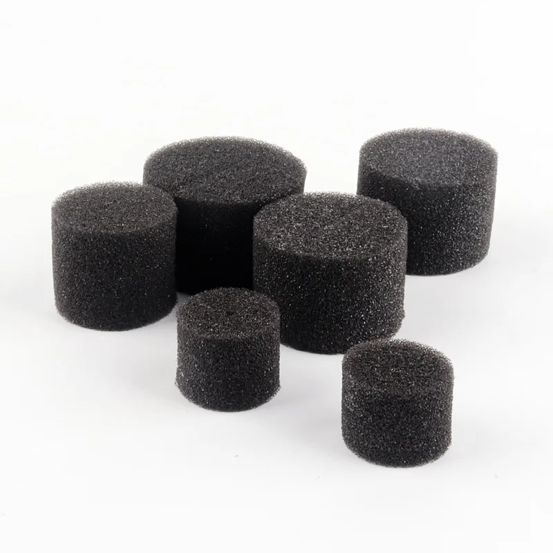 100pc Hydroponics Block Cloning Collar Black Rooting Sponge Aquaponics Net Pot Sponge Anti-Alga 4 Size Available