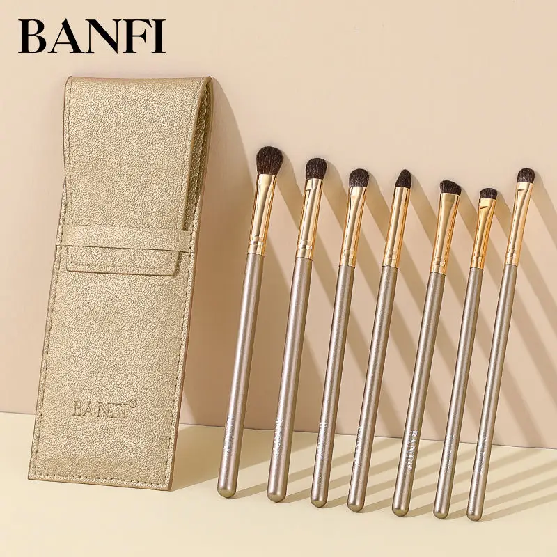 Makeup-Brushes-Set Makeup-Tool-Kit Eye-Shadow Women Blush Maquiagem Blending Beauty Short