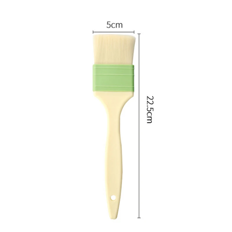 1Pcs Random Color Silicone Basting Pastry Brush Oil Brushes For Cake Bread Butter Baking Tools Safety BBQ Barbeque Brush - Цвет: M