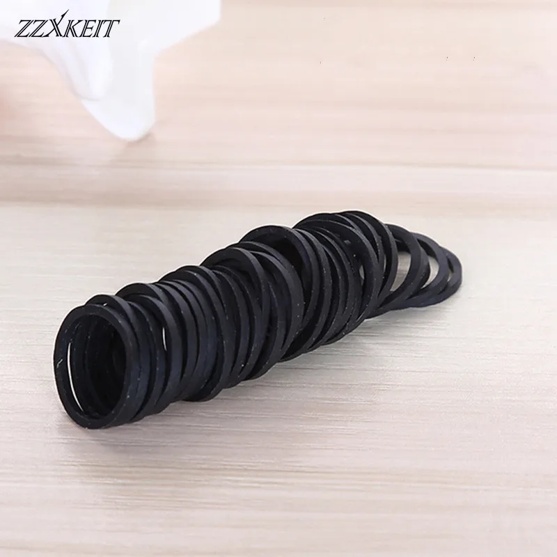 Stationery Black Rubber Bands Holder Quality School Office Supplies 