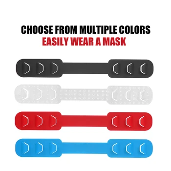 

4Pcs combination Disposable Face Mask Ear Hooks Buckle Adjustable Earache Fixer Mask Ear Grip Extension Hook Masks Buckle Holder