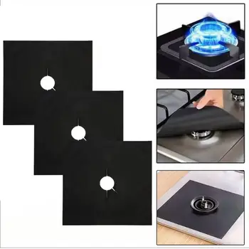 

1/2/4/6Pcs Gas Stove Cooker Protectors Cover/liner Clean Mat Pad Kitchen Gas Stove Stovetop Protector Kitchen Accessories