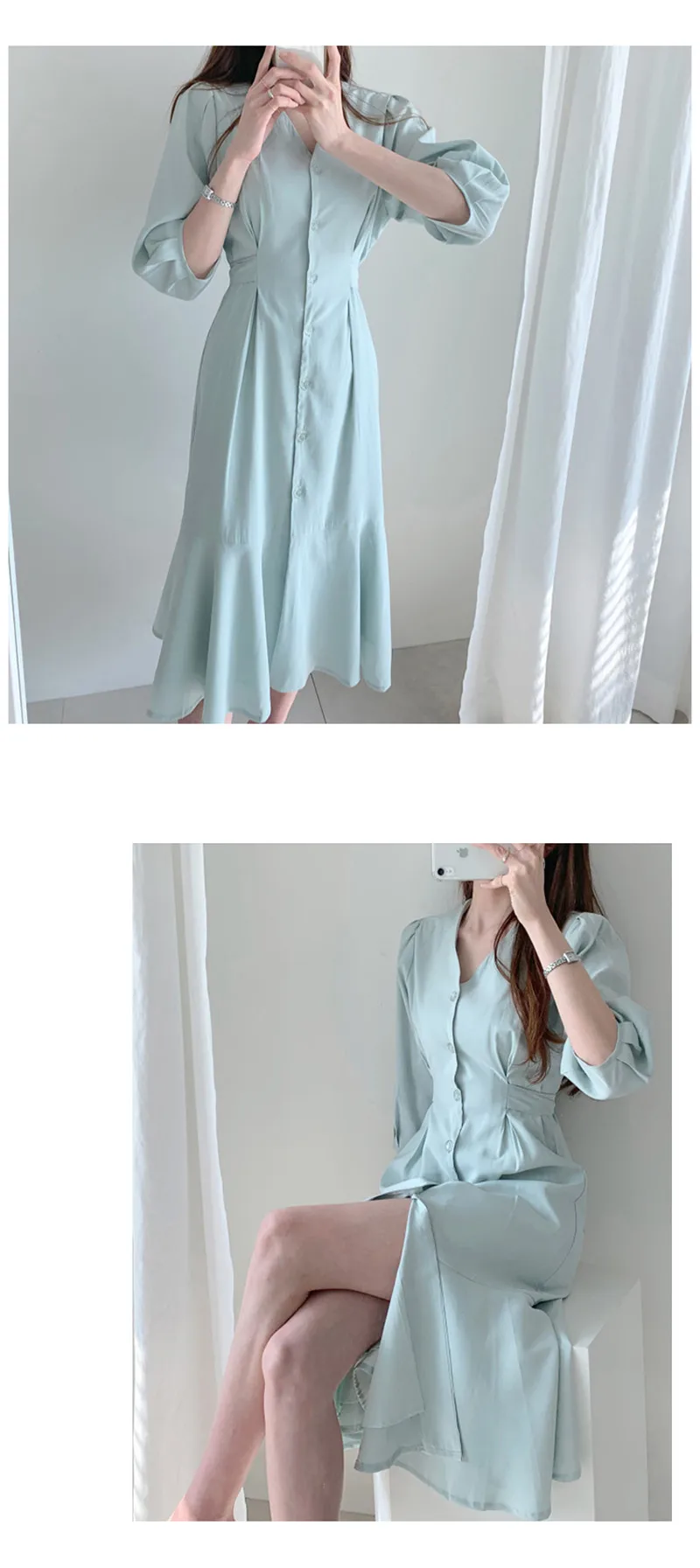 Limiguyue однобортное Бандажное платье для женщин vestidos элегантный офисный женский Вечеринка тонкое приталенное платье однотонный корейский стиль Мода Y169