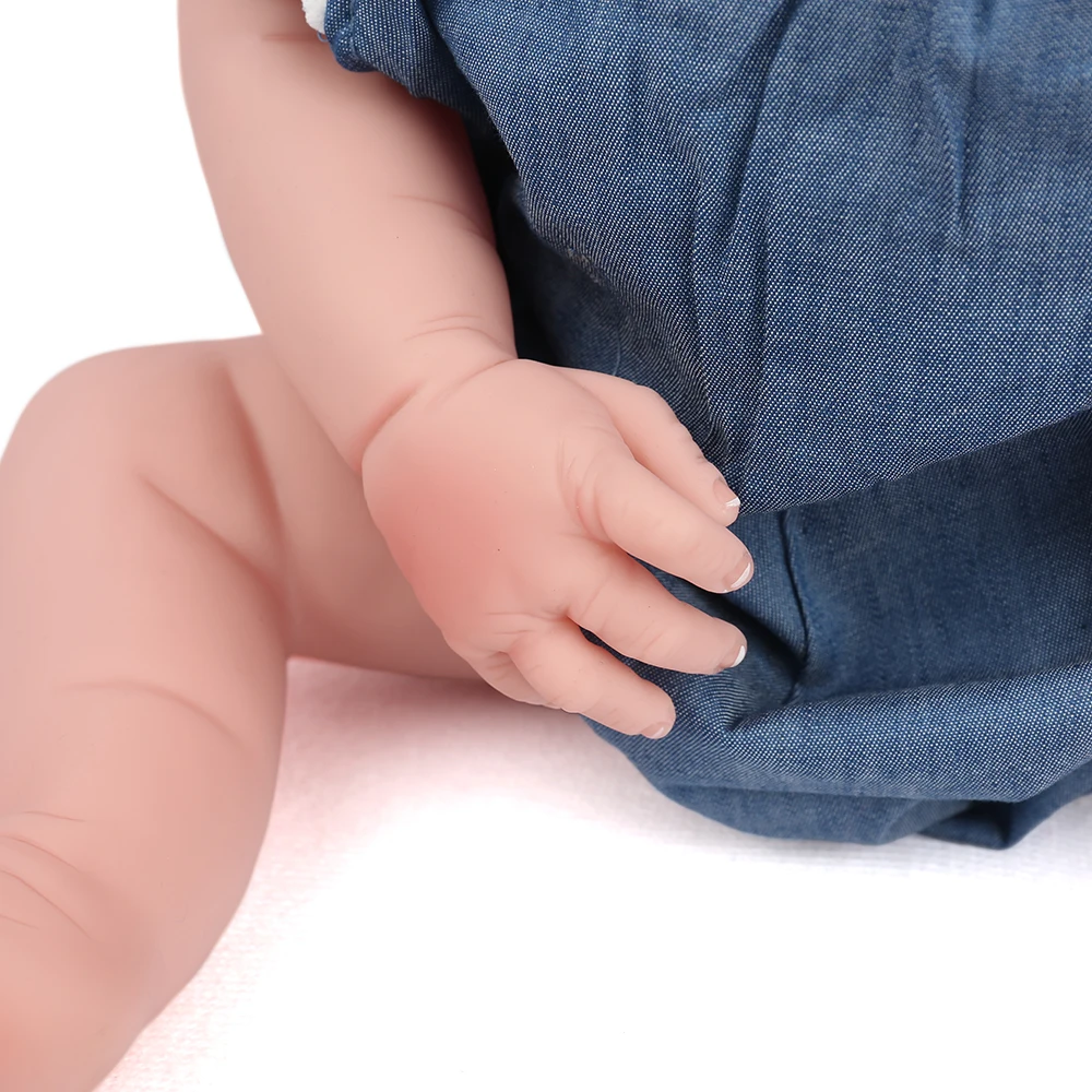 NPKDOLL 22 дюймов Reborn Baby Doll реалистичные полностью Vinly Lucy игрушки для ванной дети Playmate мягкий силиконовый Рождественский подарок 55 см