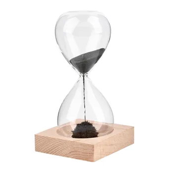 

Hand-Blown Timer Clock Magnet Magnetic Crafts Sand Clock Hourglass Timer Christmas Household Decoration Best Gift