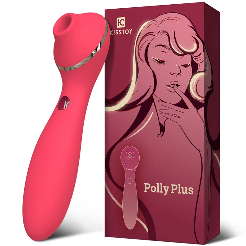 KISS TOY Polly Sucking Vibrator Clitoris Sucker Heatable Nipple Sucker G Spot Vibrator Clitoris Stimulator Adult Sex Toys Woman 6