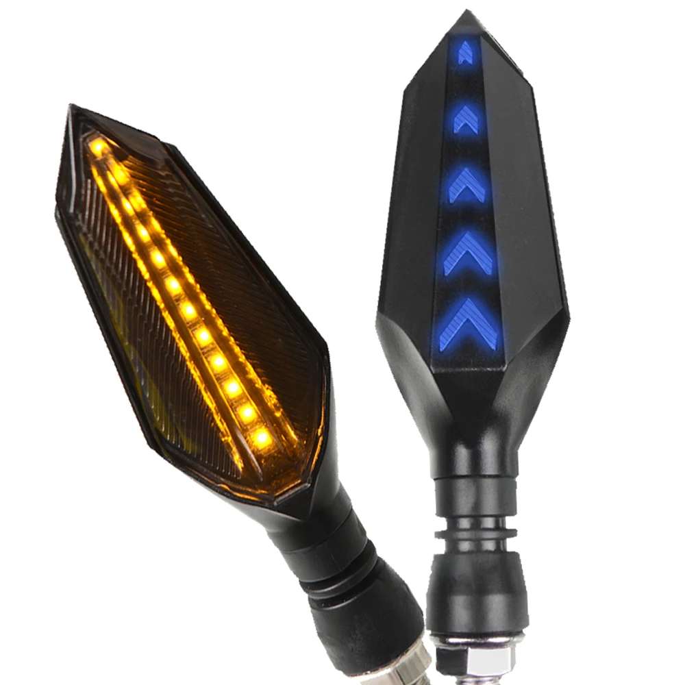 1 pair blue Light Для Honda CB600 CB900F CB 600 900F CB900 F HORNET 250 мотоцикл светодиодный указатель поворота сигнальные индикаторы Amber Blinker светосигнализаторы - Цвет: 1 pair blue Light
