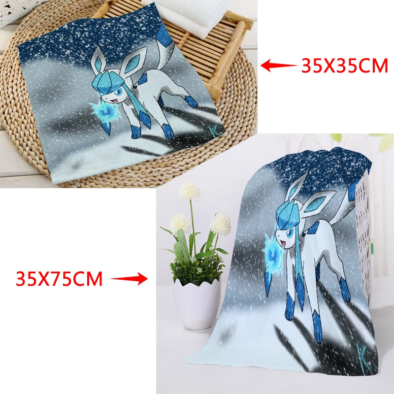 Новое поступление на заказ eevee полотенце для лица с рисунком из микрофибры квадратные прямоугольные полотенца Размер 35x35 см 35x75 см логотип на заказ - Цвет: 12
