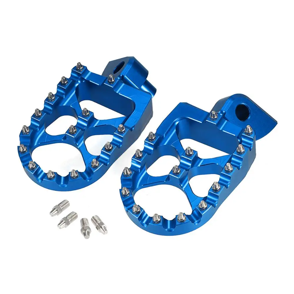 Мотоцикл подножки педаль, упор для ног с ЧПУ для Yamaha YZ65 YZ85 YZ125 YZ250 YZ250FX YZ450F YZ426F YZ400F WR250R WR250X WR450F