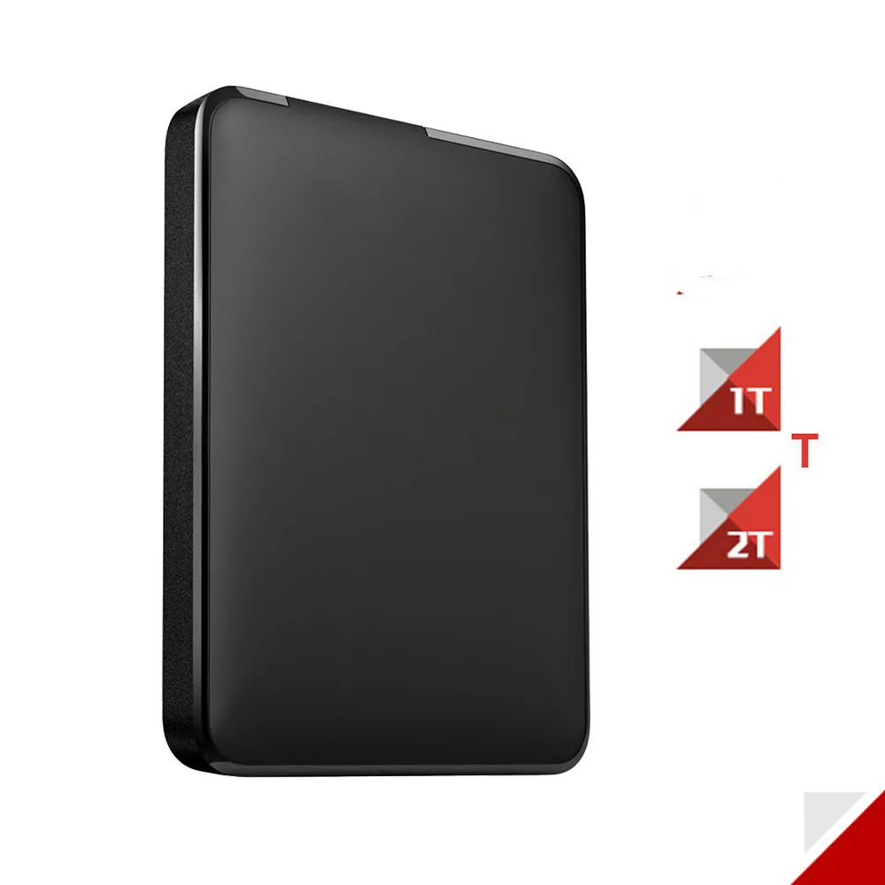 Дисковый элемент 1 ТБ 2 ТБ HDD 2," 3,0 Портативный USB жесткий диск HDD черные Внешние жесткие диски