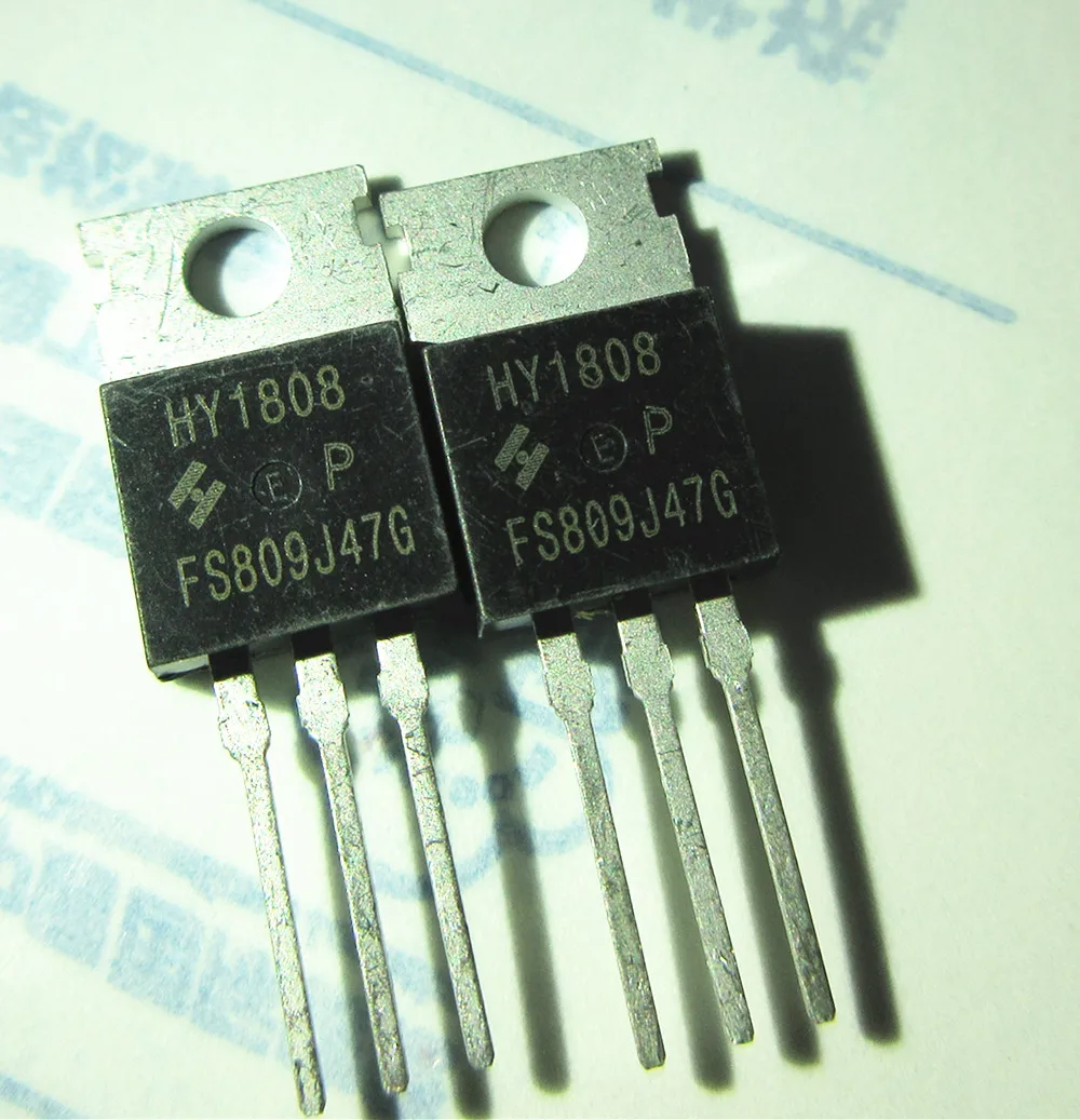 10 шт в упаковке, новая HY1808P-220 75V85A MOS FDP060AN08AO