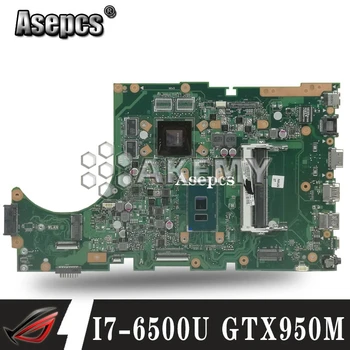 

X756UX Laptop motherboard for ASUS X756U X756UWK X756UX X756UJ X756UB X756UV mainboard i7-6500U GTX950M/2GB DDR4 Memory slot