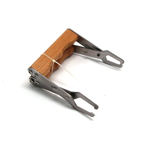 1 db Fa Méh Kaptár Keret Tartó Markolat Védelme A Szúrás Rögzítő Fogófogók Horog Megragadó Clip Méhészet Társult Méhkas Szerszámok - Image 2