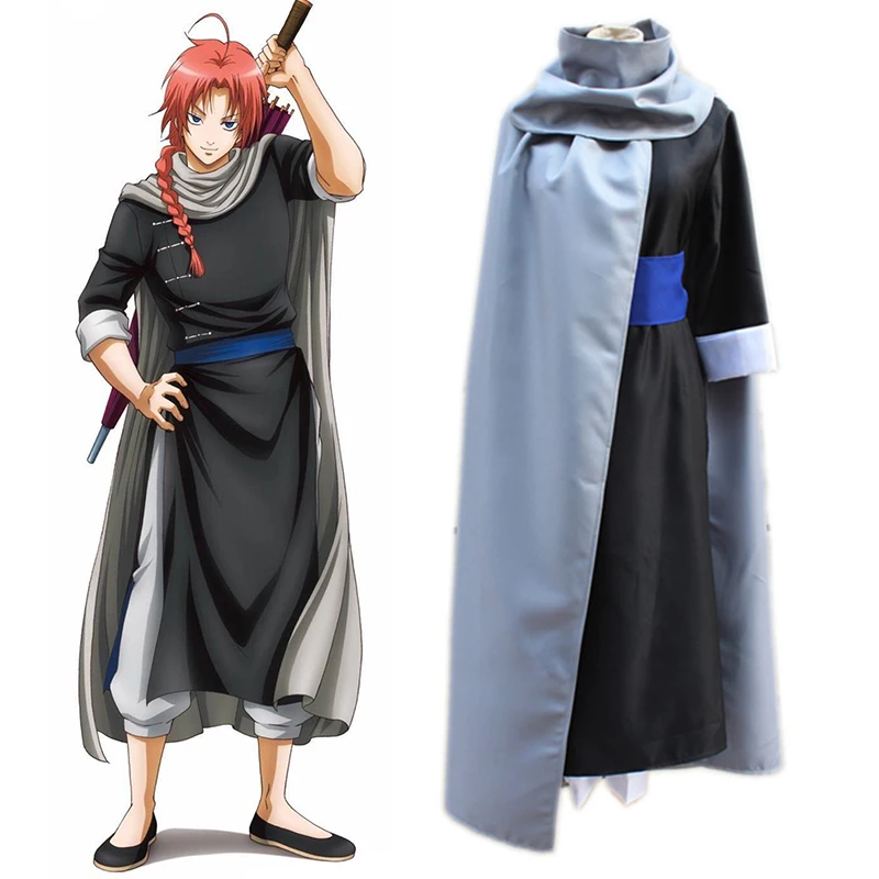 Anime GINTAMA Cosplay Costumes Kamui Cloak Uniforms Halloween Carnival Party Game Silver Soul | Тематическая одежда и