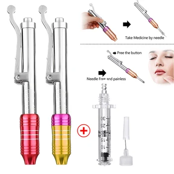 

0.3ml Hyaluronic Pen High density metal Atomizer hyaluron pen mesotherapy jet needle free Wrinkle Removal lip filler injector