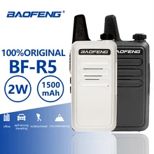 

Baofeng BF-R5 Mini Kids Walkie Talkie Hf Transceiver UHF Radio Portable 2W Toy Communicator Handy Talkie Two Way Radio Wln KD-C1