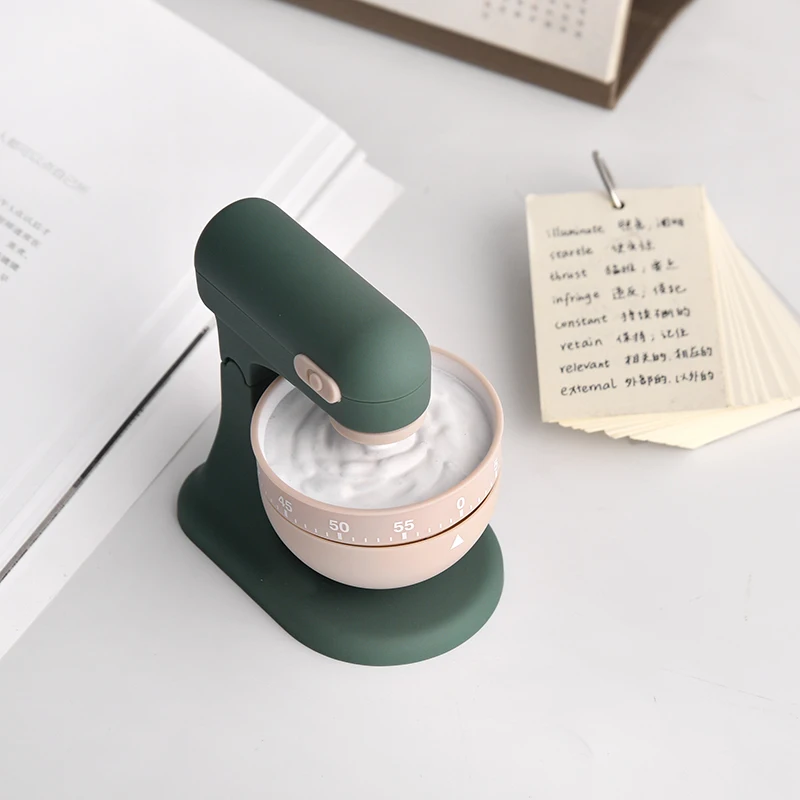 Coffee Machine Modeling Timer Creative Grinder Moka pot Shaped Mini Mechanical Timers-2