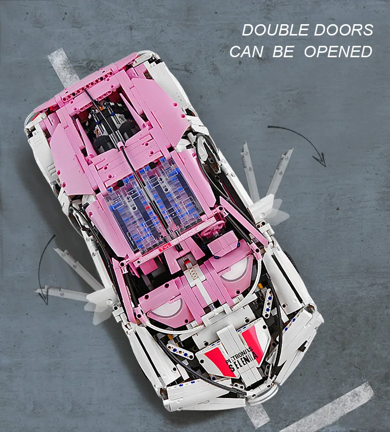 Technic City Racing Car DIY Мини Алмазные Кирпичи Supercar Bugattis 1:10 спортивная модель строительные блоки игрушки для детей подарок