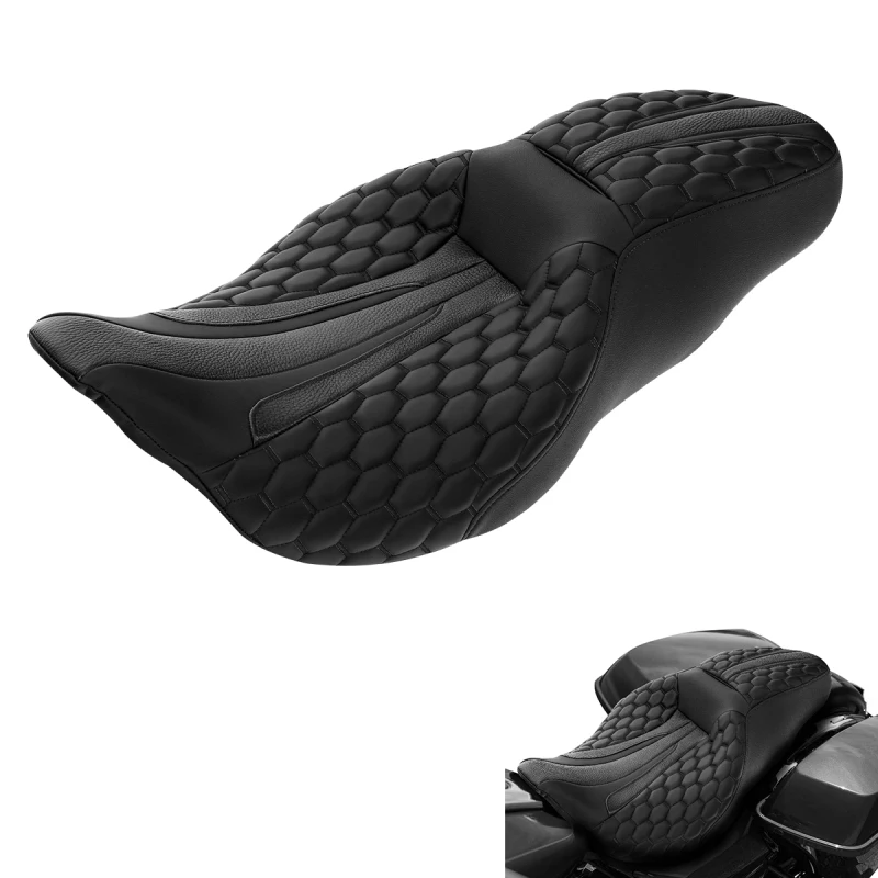 Motorcycle Driver Passenger Seat For Harley Touring CVO Street Electra Glide Tri-Glide Road King Custom 2009-2020 | Автомобили и