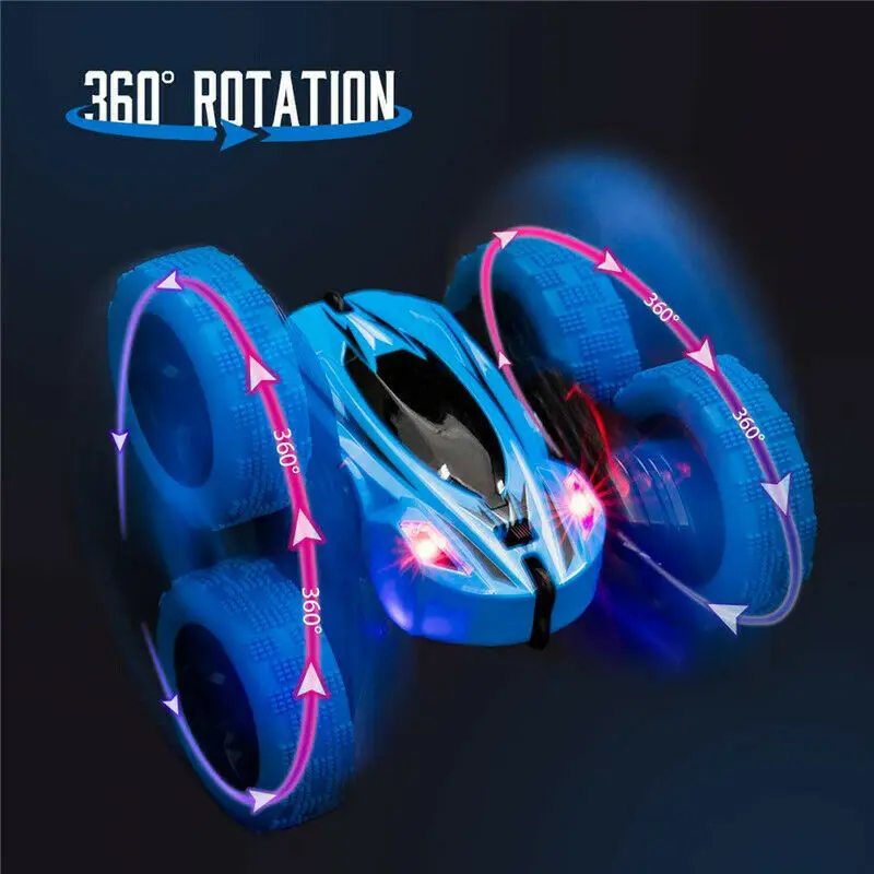 Игрушечные машинки RC для детей RC деформационный автомобиль с дистанционным управлением вращающийся автомобиль мальчик Рождественский подарок 360 градусов