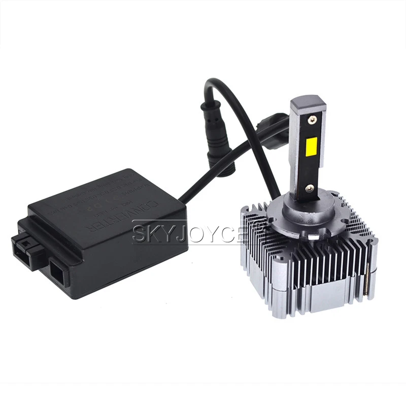 SKYJOYCE 245W High Bright Car LED D1S D2S D3S D4S D5S D8S Auto LED Headlamp Bulbs 6000K 90W 10000LM Error Free LED Car Lights (1)