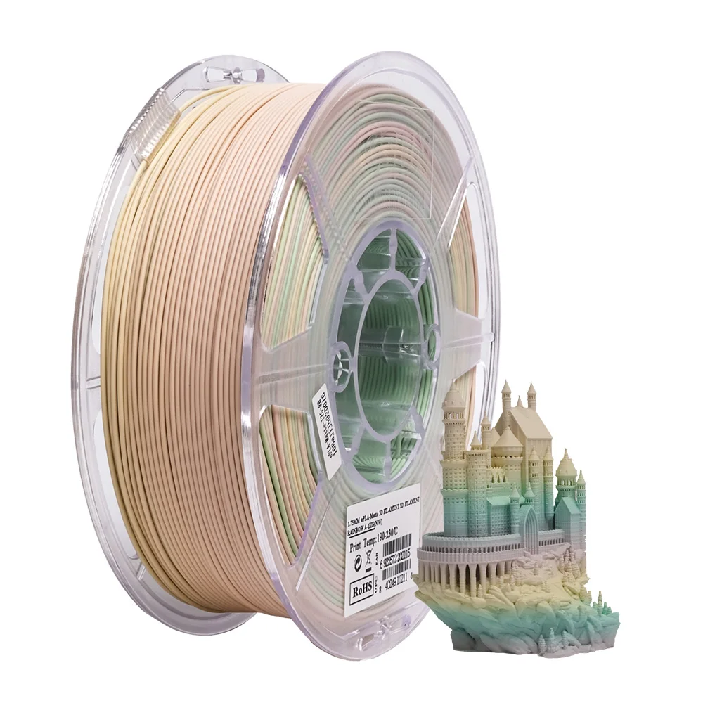 eSUN 3D Printer Filament PLA Matte 1.75mm 1KG (2.2 LBS) Spool 3D Printing Material For 3D Printers Matte PLA Filament abs plastic 3d printer 3D Printing Materials