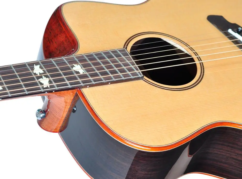 Doris MS50FD fanfret акустическая электрогитара, гитара ra acustica