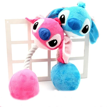 

31cm Plush Animal Shape Puppy Dog Teeth Cleaning Rope Knot Toy Chew Squeak Dog Toys for Small Dogs Pet Products Dog Accessories