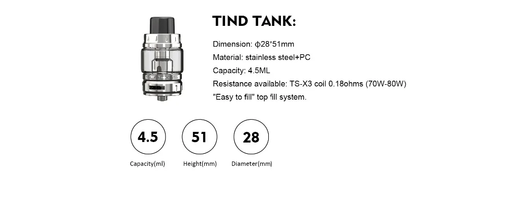 Original TESLA P226 Miltary Style vape kit 220w with 096inch OLED Screen Box Mod Temperature Control mode Electronic Cigarette (33)
