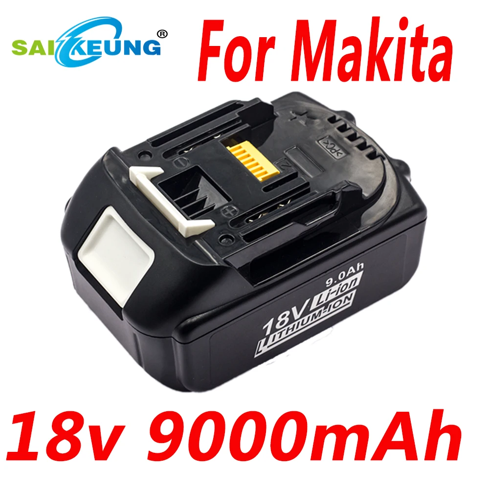 Оригинальный набор инструментов Makita обновленный аккумулятор 18 в 9000 мАч 100%