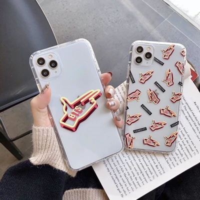 BTS рельефный чехол для iphone 11 Pro Max 11Pro 11 фиолетовый все включено анти-осень мягкий чехол для iphone XS Max XS XR X 6 6S 7 8Plu