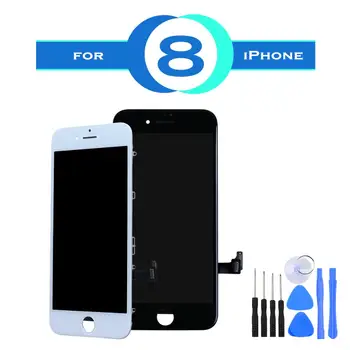

LCD Replacement for iPhone 8 LCD 3D Touch Screen Digitizer Assembly iPhone 8 Display Digitizer+Tools No Camera and Home Button