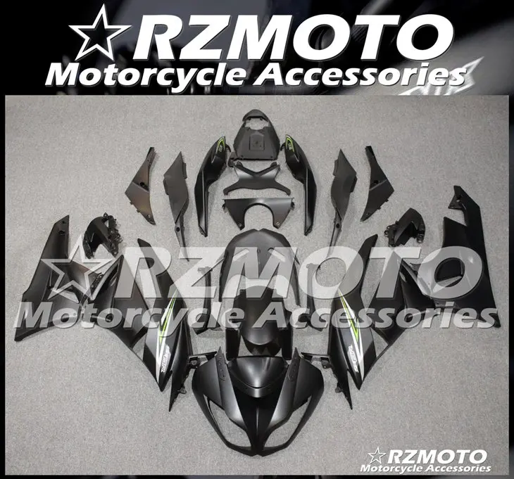 Мотоциклетный обтекатель abs Подходит для Kawasaki ZX6R 636 599 ZX-6R 2009 2010 2011 2012 корпусные детали пресс-форм Магазин № 0314