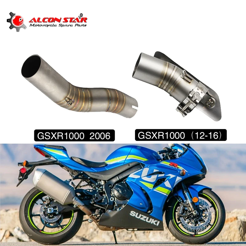 Глушитель выхлопной трубы Alconstar с системой защиты от тепла для Suzuki GSXR 1000 2012 до 2016 L2