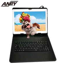 ANRY 2 In 1 android tablet 10 inch Tablet PC with SIM Card Slots Quad Core 1.5GHz 32GB ROM 2MP+5MP Dual Camera WiFi Bluetooth