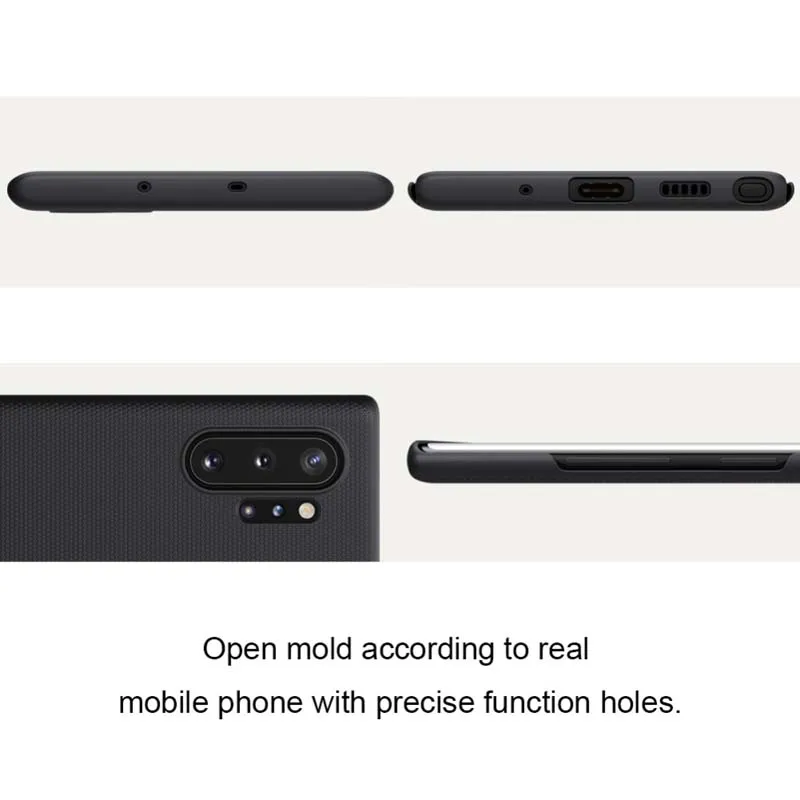 10 шт./партия для samsung Galaxy Note 10+ N975F чехол Nillkin матовый щит PC твердая задняя крышка для samsung Note 10+ Note10 крышка