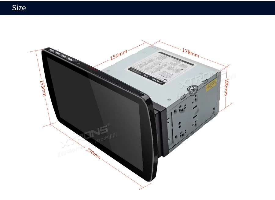 Perfect 10.1" Android 9.0 OS 2 Din Car DVD Multimedia Two Din Car Navigation GPS Double Din Car Radio with HDMI Output Function Support 27