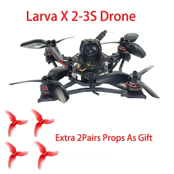 

2019 New Happymodel Larva X 100mm Wheelbase Crazybee F4 PRO V3.0 Flight Controller 2-3S 2.5 Inch Brushless FPV Racing Drone