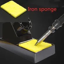 Горячее предложение 1/10 шт. нагревает столик толстой паяльник для подключения к чистки Замена высокого Температура устойчивый губки аксессуары для сварки и резки