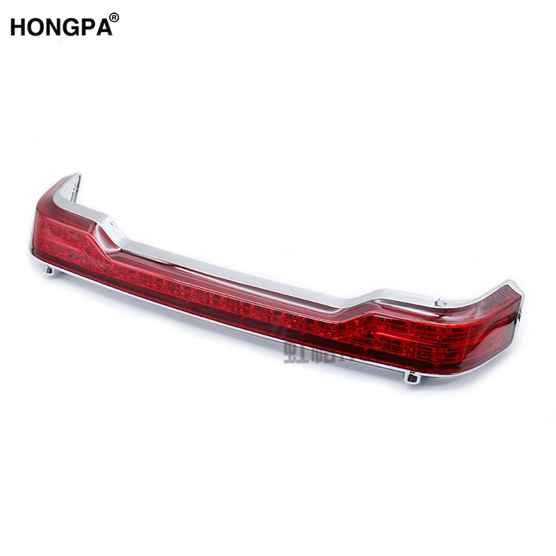 LED Motorcycle Tour pak LED Brake Tail Light Wrap For Harley Electra Glide Ultra Classic Ultra Limited Road Glide Ultra 14-19
