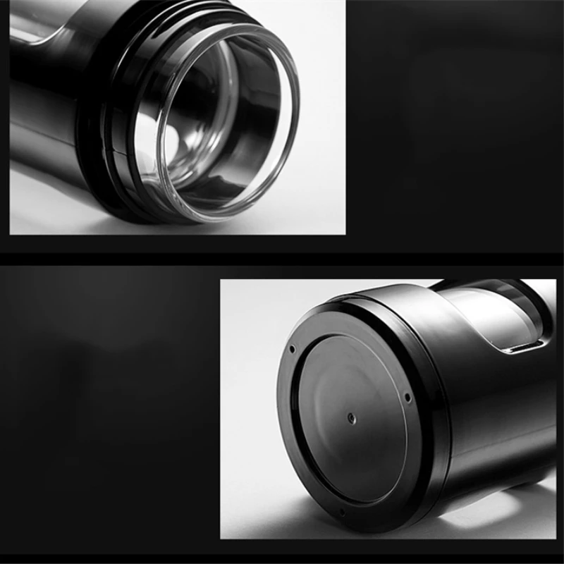 Outdoor Sport Water Bottle Leak Proof Glass Water Bottle Transparent Water Glass Bottles