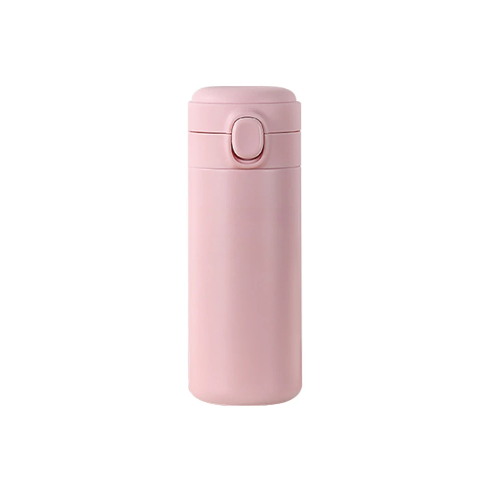 Pig Pink 320 мл 420 мл мини из нержавеющей стали с вакуумной изоляцией бутылка чашка милый термос бутылка для детей Студенческая термобутылка чашка термоса - Цвет: Pig Pink