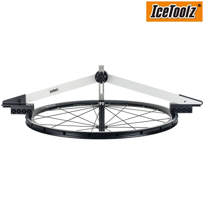 IceToolzE312BicycleWheelCenteringGaugewithMeterforRimSize16