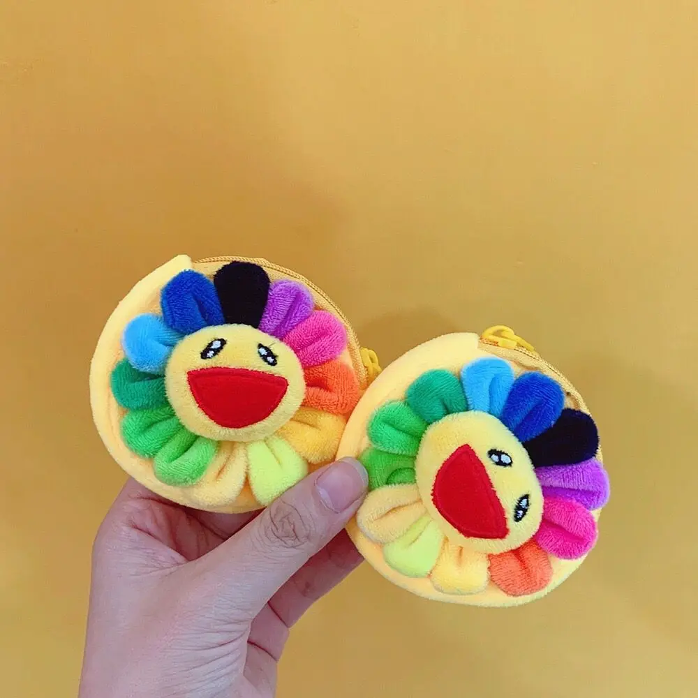 Сумка конверт Bentoy с подсолнухами кошелек для монет сумочка орнаментом короткий