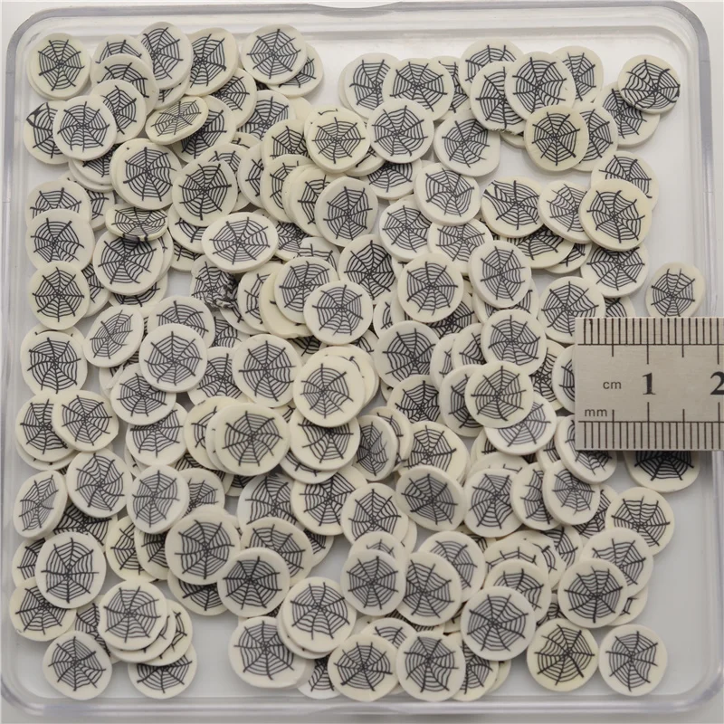 10 г/лот полимерная Горячая глина в форме призрака на Хэллоуин для рукоделия