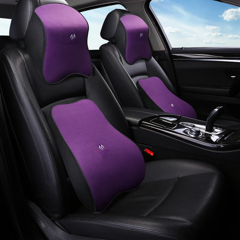 Новинка подушка для подголовника автомобильного сиденья из пены с эффектом