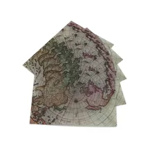 

10Pcs/pack Vintage Envelope With Seal Sticker Sulfuric Acid Paper Translucent Envelope Message Card Letter Stationary