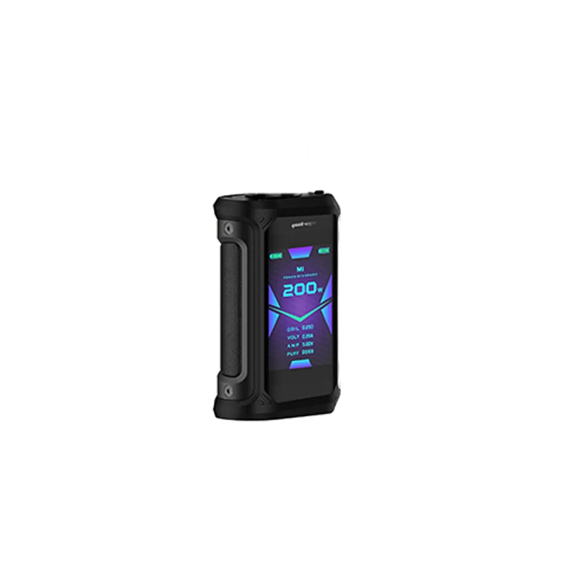 2 шт. GeekVape Aegis X Box Mod 200 Вт 2,0 в качестве чипсета испаритель и 2,4 дюймов OLED экран Vape Mod для 510 Распылитель на резьбе vape - Цвет: Stealth Black