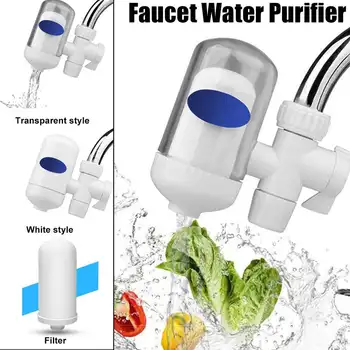 

Tap Water Purifier Kitchen Faucet Washable Ceramic Percolator Mini Water Filter Filtro Rust Reusable Ceramic Filter Cartridge